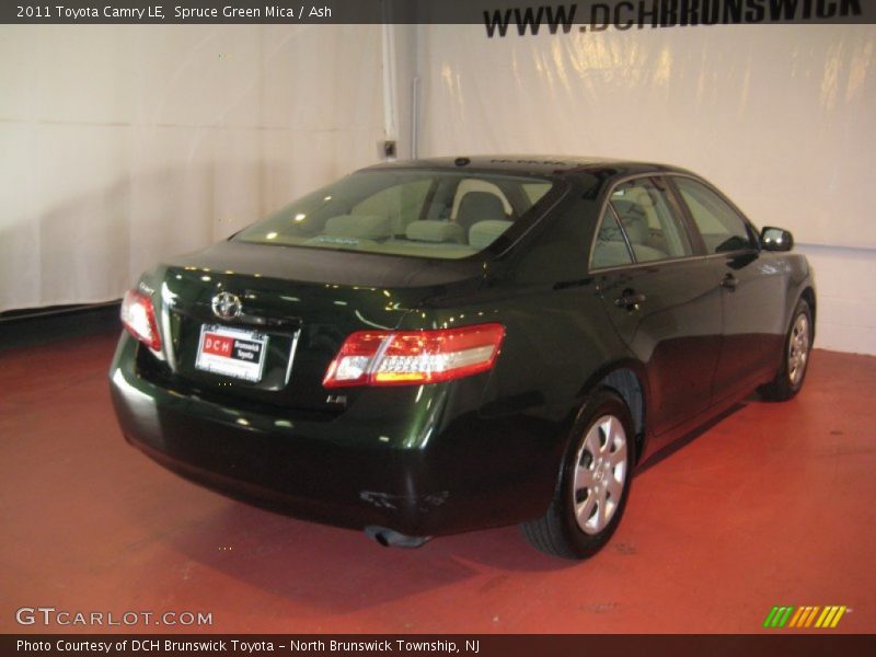 Spruce Green Mica / Ash 2011 Toyota Camry LE