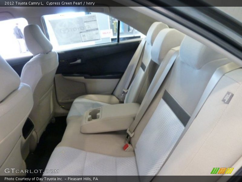 Cypress Green Pearl / Ivory 2012 Toyota Camry L