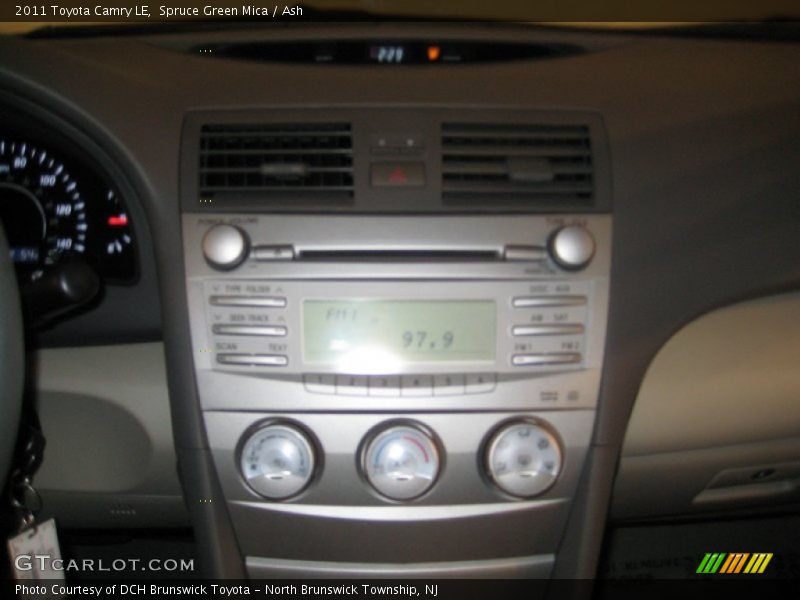 Spruce Green Mica / Ash 2011 Toyota Camry LE