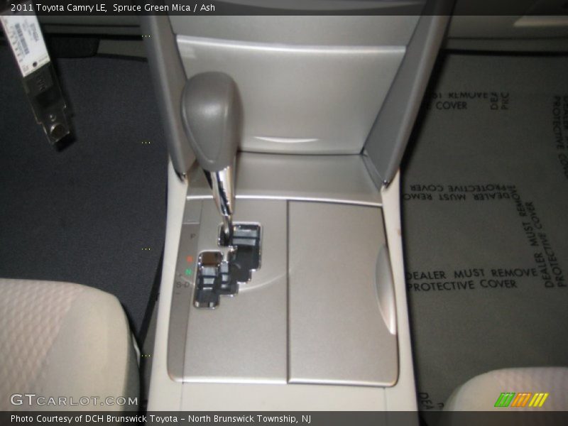 Spruce Green Mica / Ash 2011 Toyota Camry LE