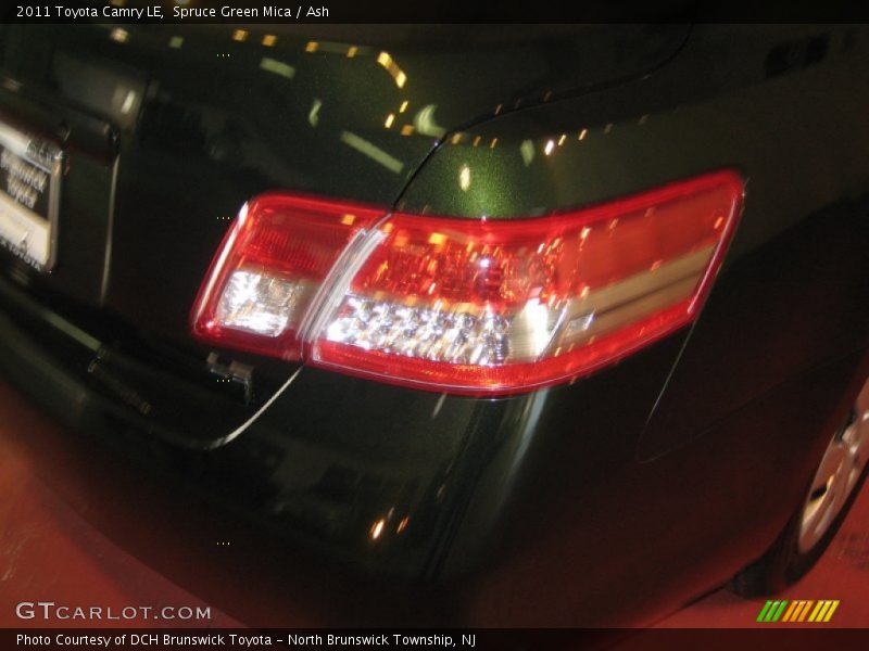 Spruce Green Mica / Ash 2011 Toyota Camry LE