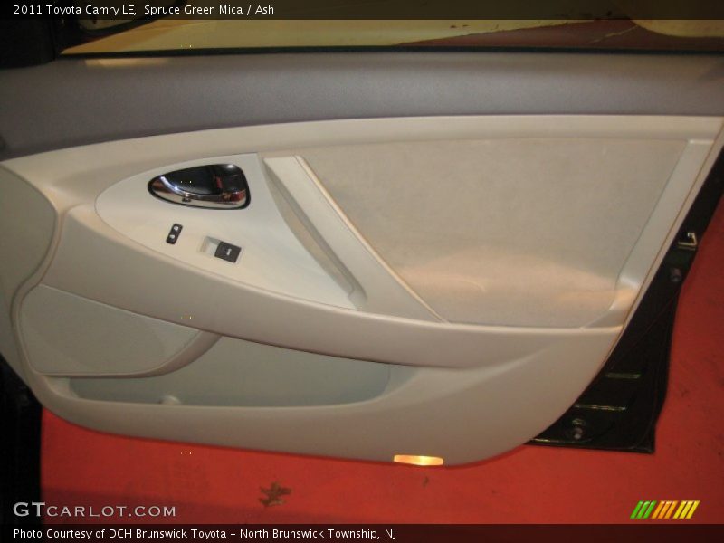 Spruce Green Mica / Ash 2011 Toyota Camry LE