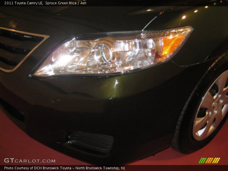 Spruce Green Mica / Ash 2011 Toyota Camry LE