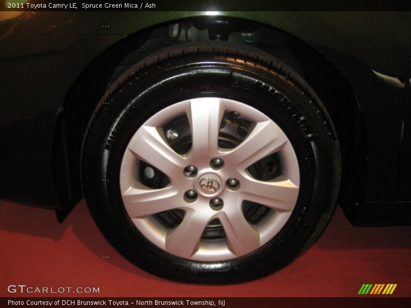 Spruce Green Mica / Ash 2011 Toyota Camry LE