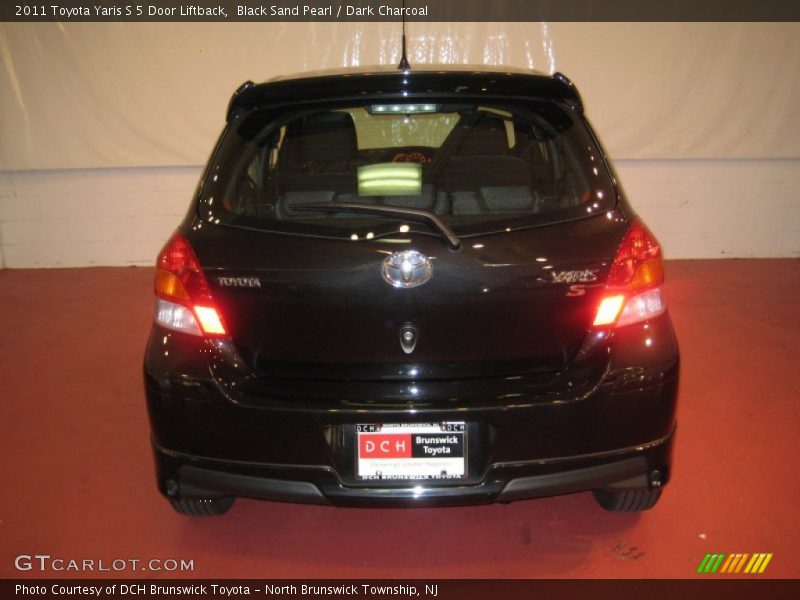 Black Sand Pearl / Dark Charcoal 2011 Toyota Yaris S 5 Door Liftback