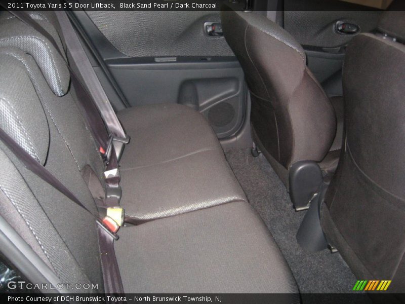Black Sand Pearl / Dark Charcoal 2011 Toyota Yaris S 5 Door Liftback