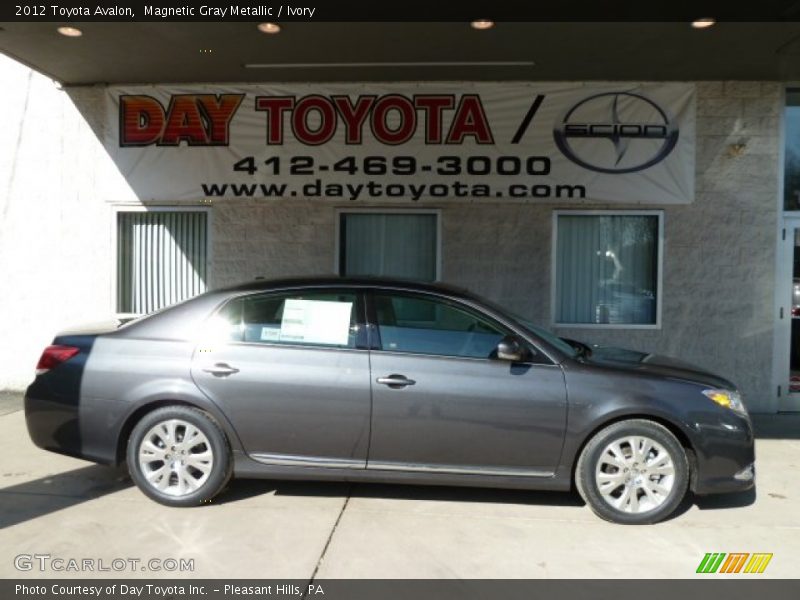 Magnetic Gray Metallic / Ivory 2012 Toyota Avalon