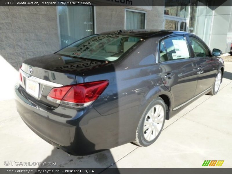 Magnetic Gray Metallic / Ivory 2012 Toyota Avalon