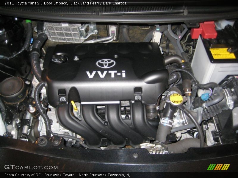 Black Sand Pearl / Dark Charcoal 2011 Toyota Yaris S 5 Door Liftback