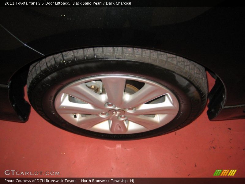 Black Sand Pearl / Dark Charcoal 2011 Toyota Yaris S 5 Door Liftback