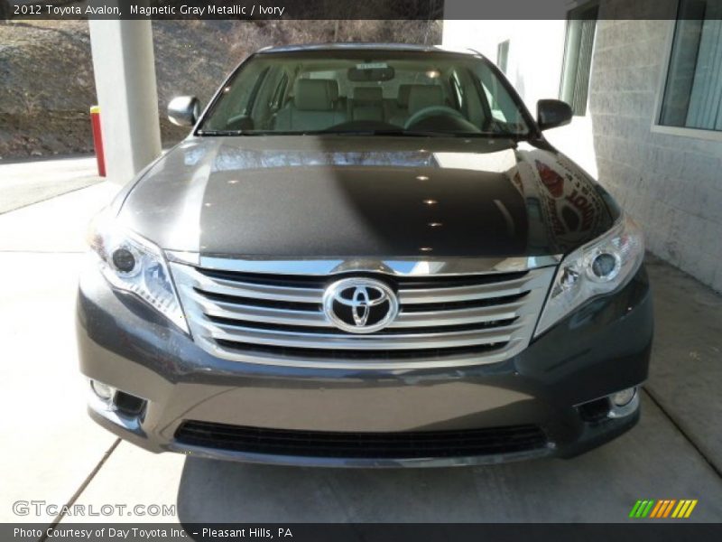 Magnetic Gray Metallic / Ivory 2012 Toyota Avalon