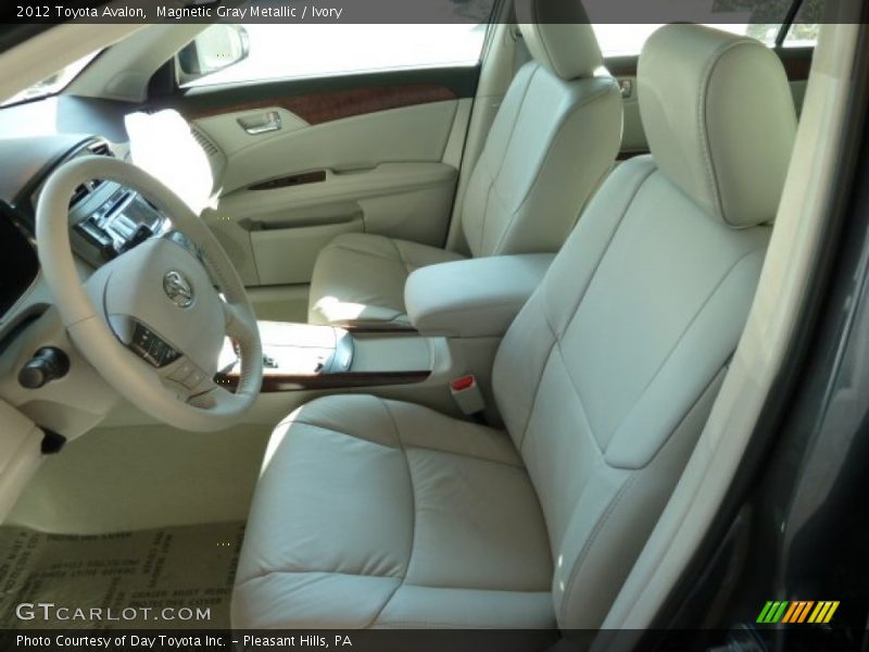 Magnetic Gray Metallic / Ivory 2012 Toyota Avalon