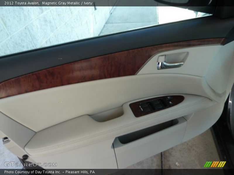Magnetic Gray Metallic / Ivory 2012 Toyota Avalon