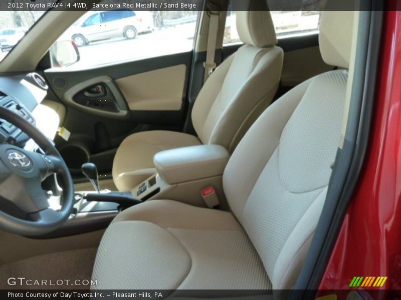 Barcelona Red Metallic / Sand Beige 2012 Toyota RAV4 I4 4WD