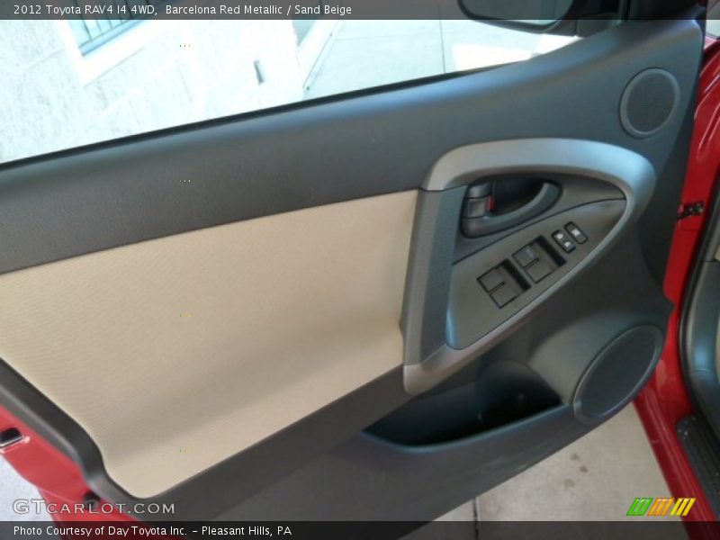 Barcelona Red Metallic / Sand Beige 2012 Toyota RAV4 I4 4WD