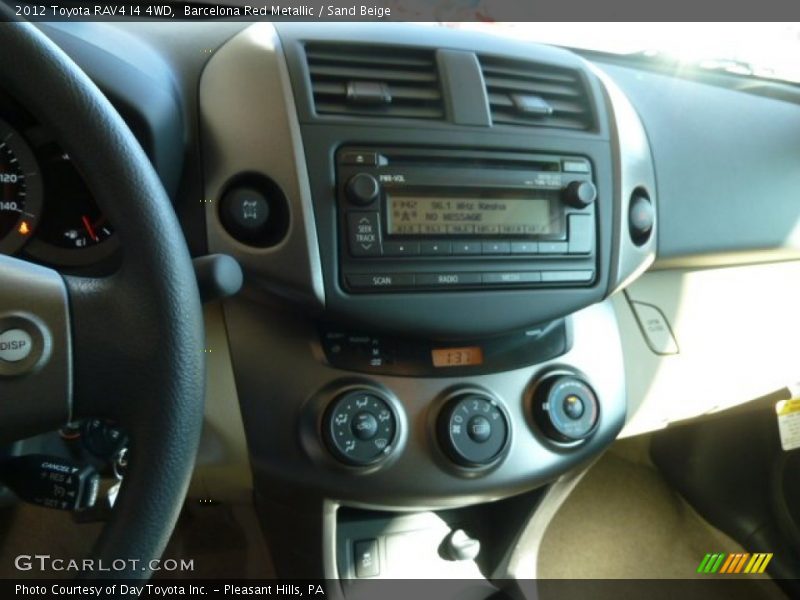 Barcelona Red Metallic / Sand Beige 2012 Toyota RAV4 I4 4WD