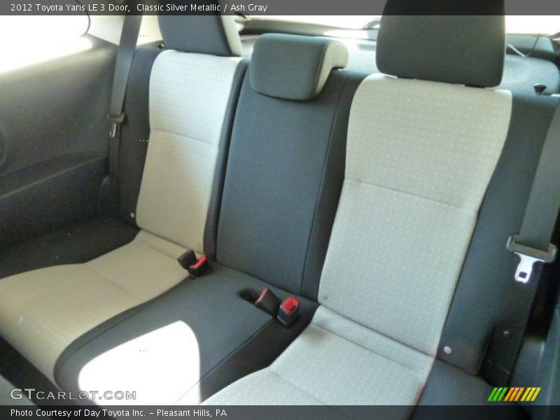 Classic Silver Metallic / Ash Gray 2012 Toyota Yaris LE 3 Door