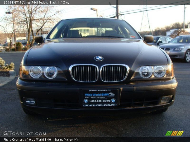 Black II / Grey 1998 BMW 5 Series 540i Sedan