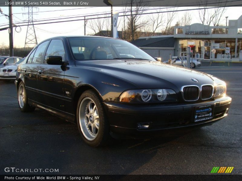 Black II / Grey 1998 BMW 5 Series 540i Sedan