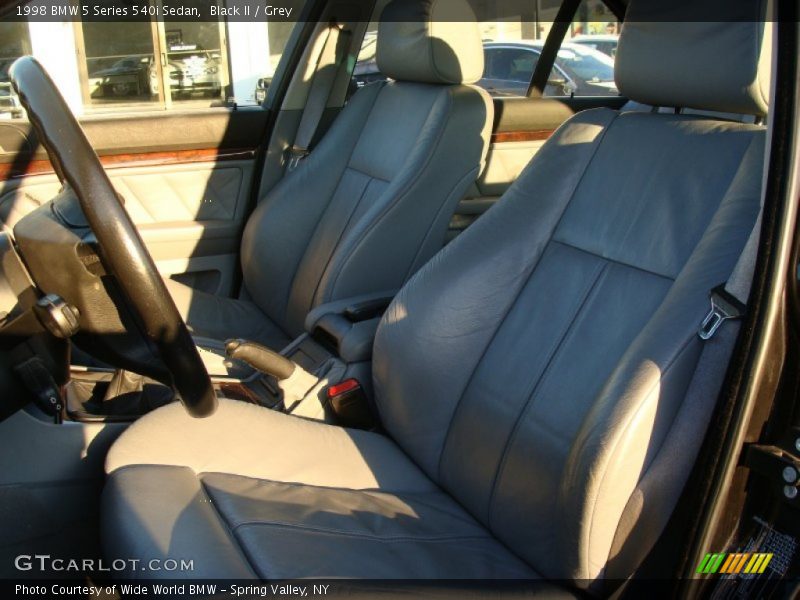 Black II / Grey 1998 BMW 5 Series 540i Sedan