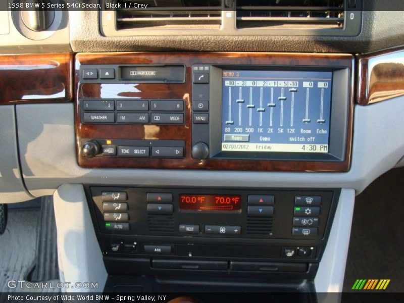 Black II / Grey 1998 BMW 5 Series 540i Sedan