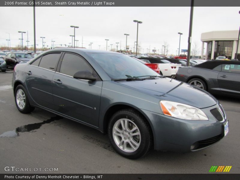Stealth Gray Metallic / Light Taupe 2006 Pontiac G6 V6 Sedan