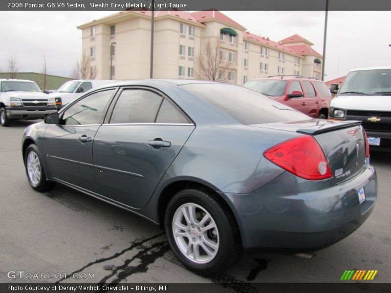 Stealth Gray Metallic / Light Taupe 2006 Pontiac G6 V6 Sedan