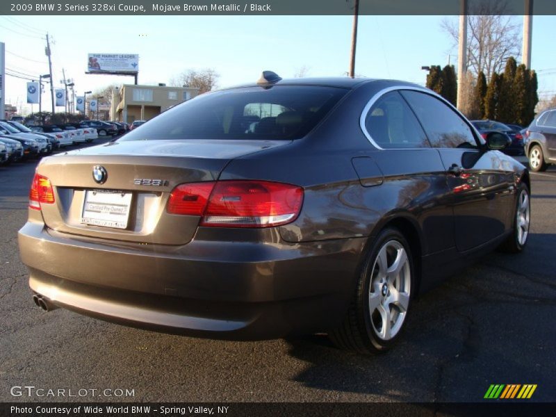 Mojave Brown Metallic / Black 2009 BMW 3 Series 328xi Coupe