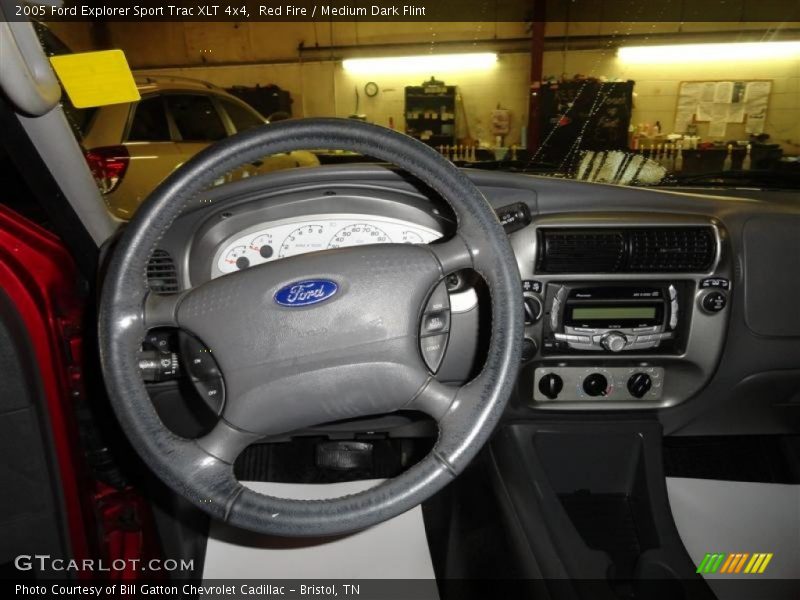 Red Fire / Medium Dark Flint 2005 Ford Explorer Sport Trac XLT 4x4