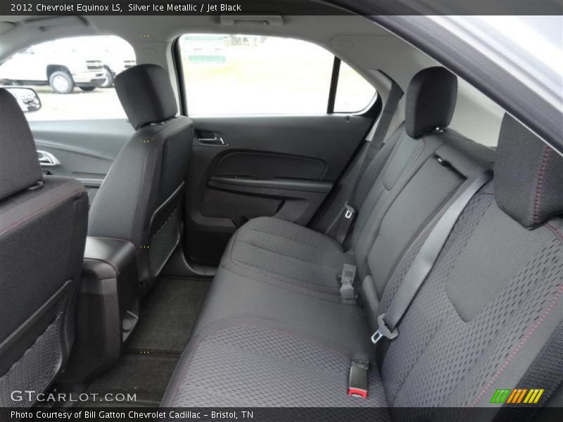 Silver Ice Metallic / Jet Black 2012 Chevrolet Equinox LS