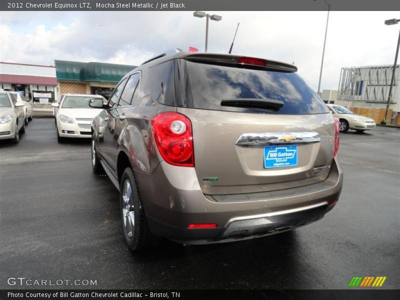 Mocha Steel Metallic / Jet Black 2012 Chevrolet Equinox LTZ