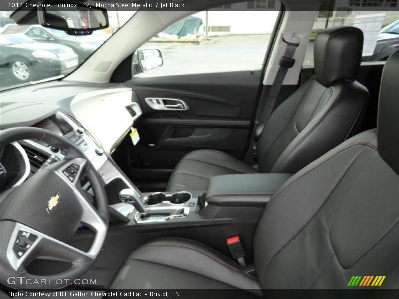 Mocha Steel Metallic / Jet Black 2012 Chevrolet Equinox LTZ