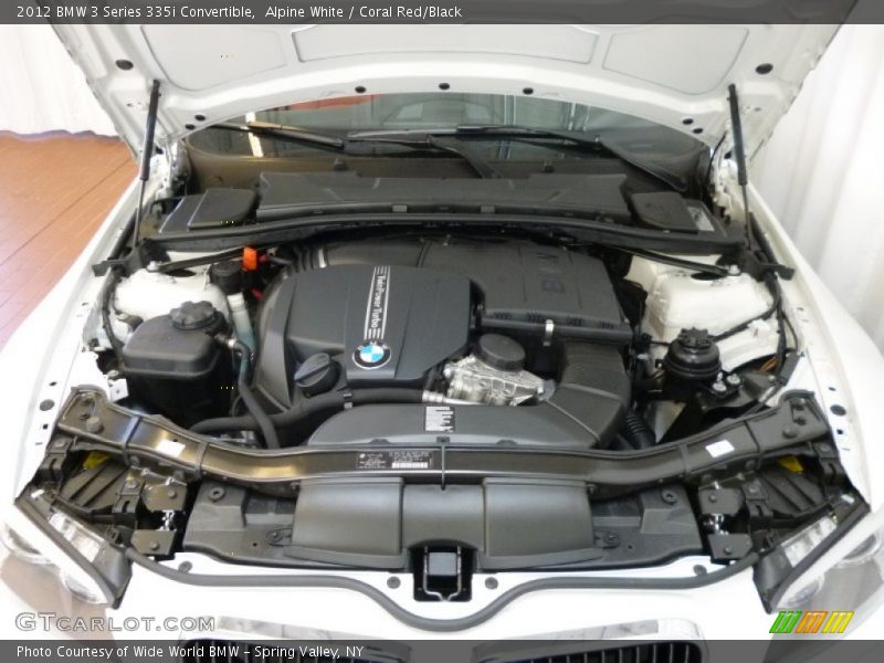  2012 3 Series 335i Convertible Engine - 3.0 Liter DI TwinPower Turbocharged DOHC 24-Valve VVT Inline 6 Cylinder