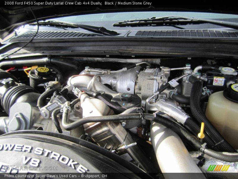  2008 F450 Super Duty Lariat Crew Cab 4x4 Dually Engine - 6.4 Liter OHV 32-Valve Power Stroke Turbo Diesel V8