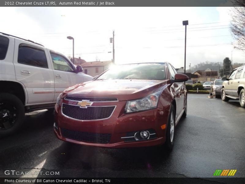 Autumn Red Metallic / Jet Black 2012 Chevrolet Cruze LT/RS
