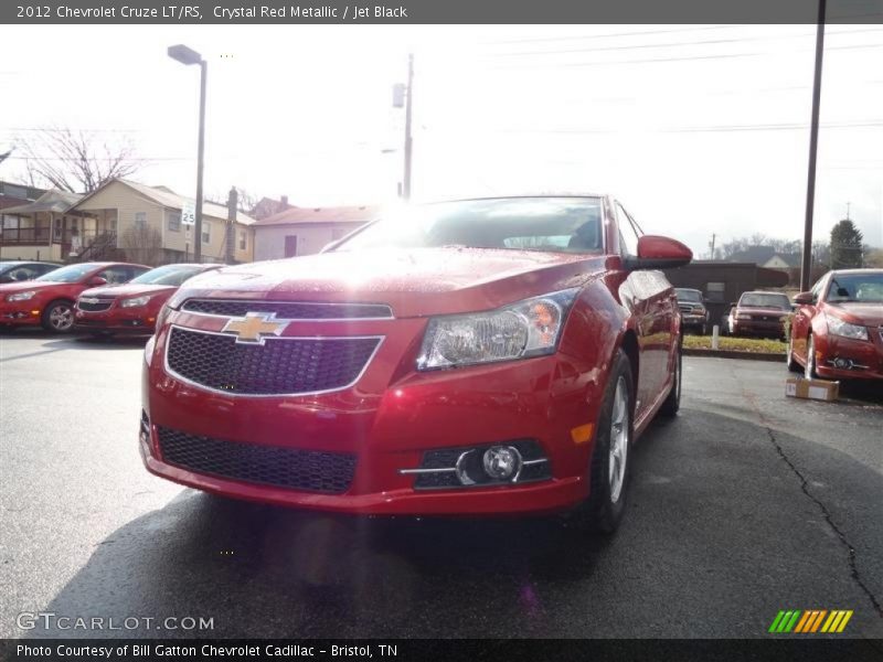 Crystal Red Metallic / Jet Black 2012 Chevrolet Cruze LT/RS