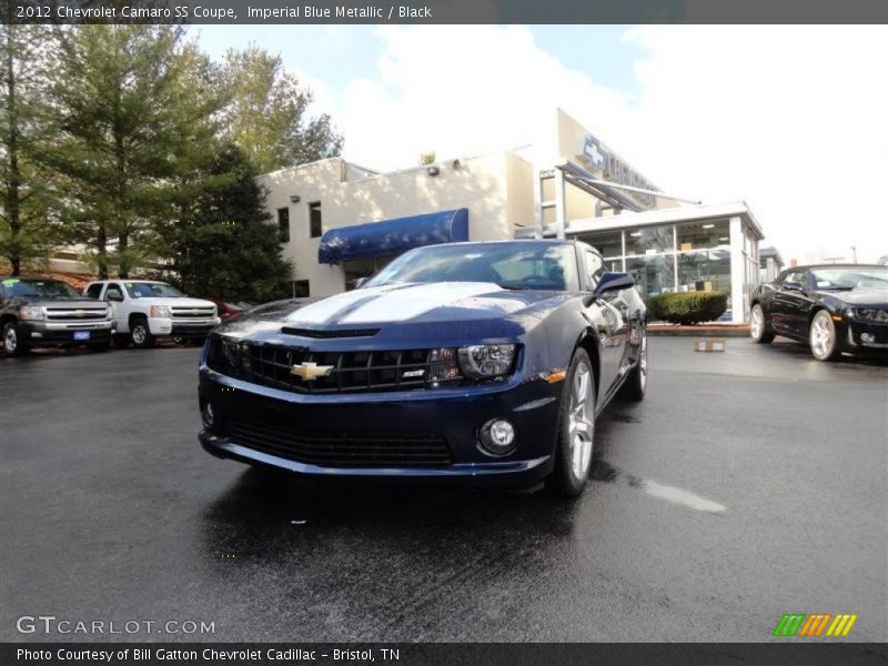 Imperial Blue Metallic / Black 2012 Chevrolet Camaro SS Coupe
