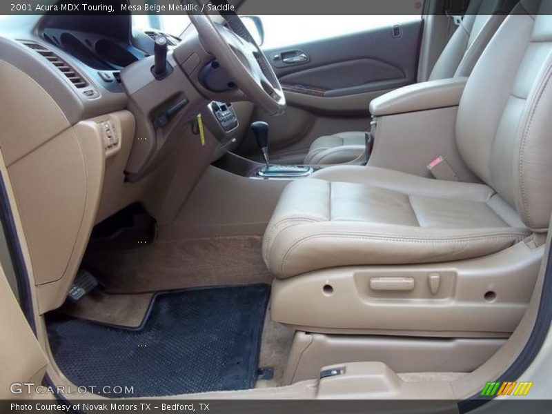 Mesa Beige Metallic / Saddle 2001 Acura MDX Touring