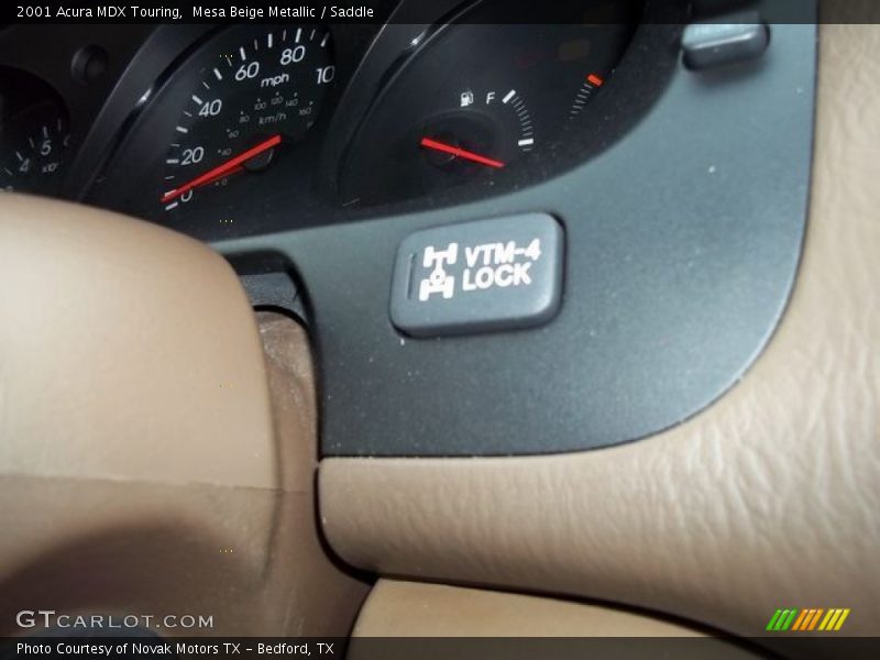 Mesa Beige Metallic / Saddle 2001 Acura MDX Touring