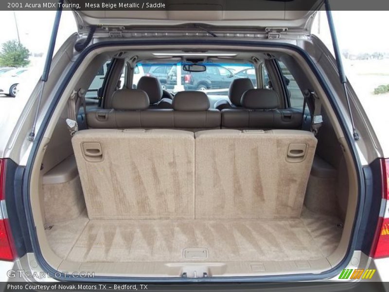 Mesa Beige Metallic / Saddle 2001 Acura MDX Touring