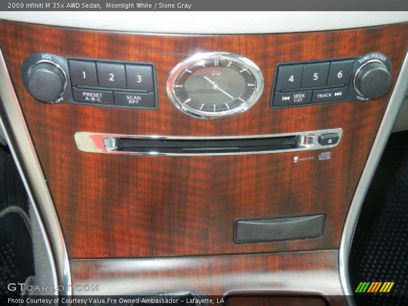 Moonlight White / Stone Gray 2009 Infiniti M 35x AWD Sedan