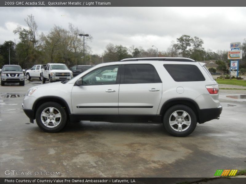 Quicksilver Metallic / Light Titanium 2009 GMC Acadia SLE