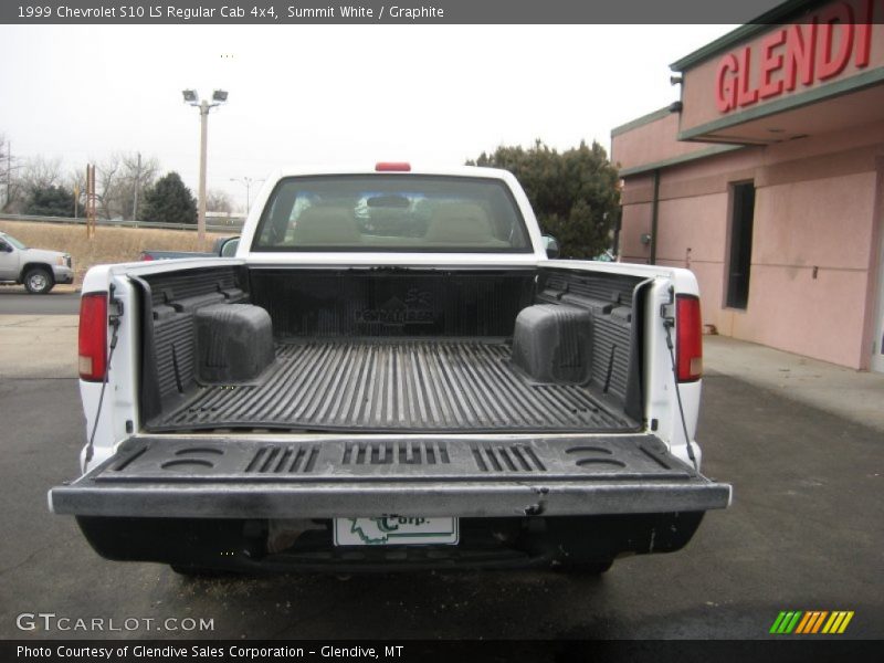 Summit White / Graphite 1999 Chevrolet S10 LS Regular Cab 4x4