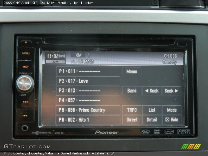 Quicksilver Metallic / Light Titanium 2009 GMC Acadia SLE