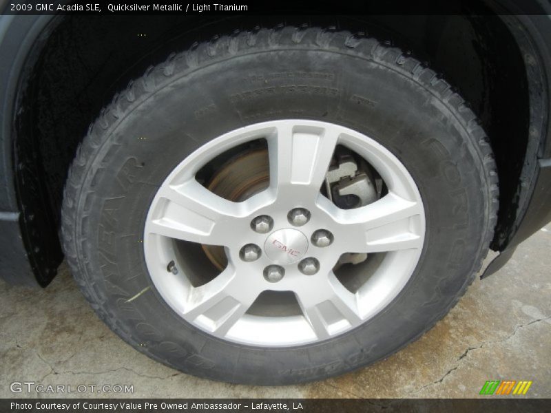 Quicksilver Metallic / Light Titanium 2009 GMC Acadia SLE