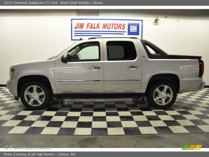 Sheer Silver Metallic / Ebony 2010 Chevrolet Avalanche LTZ 4x4