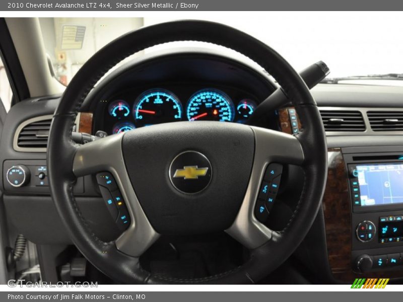 Sheer Silver Metallic / Ebony 2010 Chevrolet Avalanche LTZ 4x4
