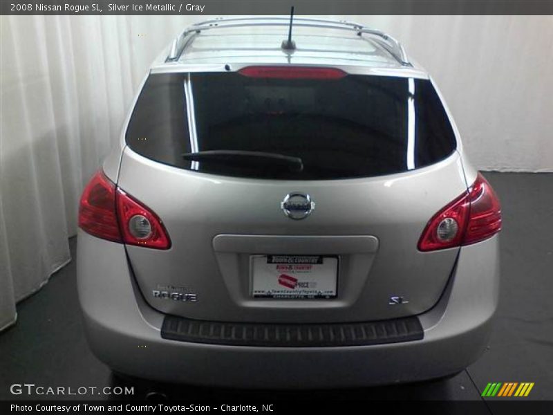 Silver Ice Metallic / Gray 2008 Nissan Rogue SL