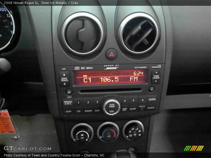 Silver Ice Metallic / Gray 2008 Nissan Rogue SL