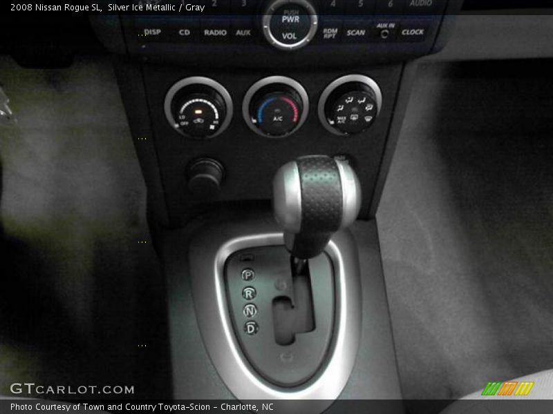 Silver Ice Metallic / Gray 2008 Nissan Rogue SL